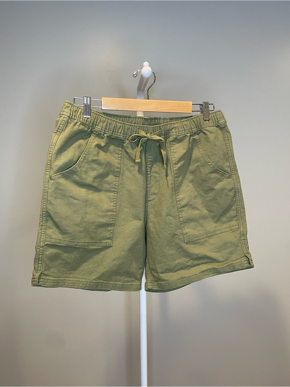 Katin Men’s Olive Drawstring Utility Shorts - Large